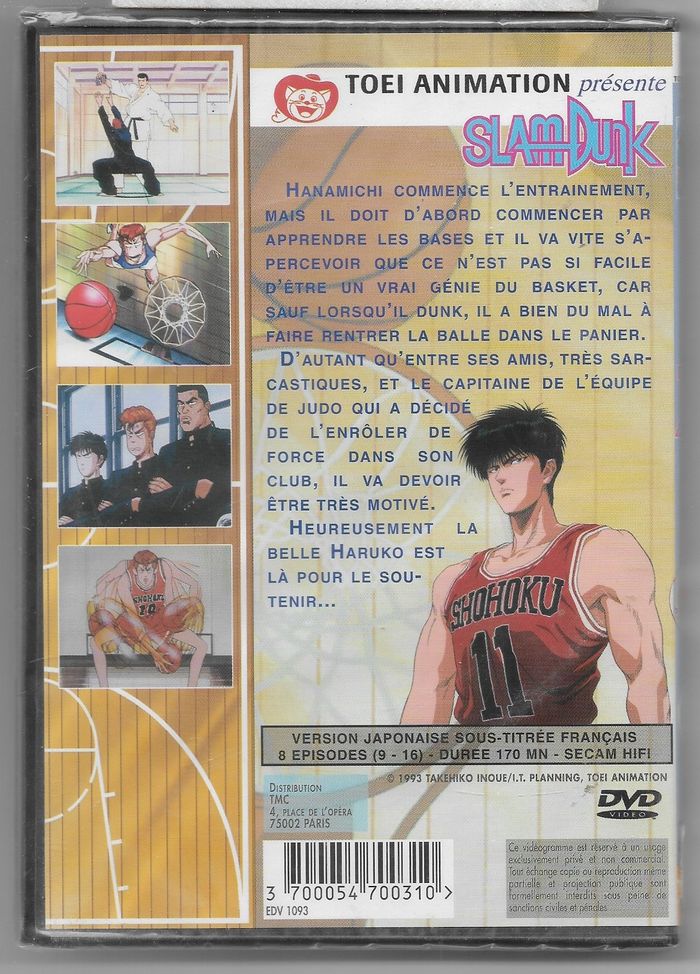 SLAM DUNK - Volume 2 / DVD Neuf sous blister - VOSTF - photo numéro 2