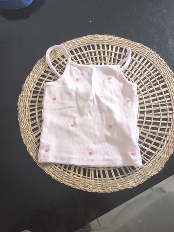 Crop top coeur bac 1