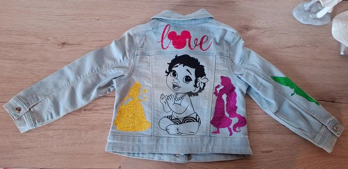 Veste en jeans disney - photo numéro 4