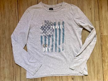 T-shirt à manches longues IKKS taille S. Bon état