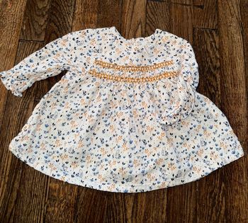 Robe orchestra  Motifs lapins 1 mois