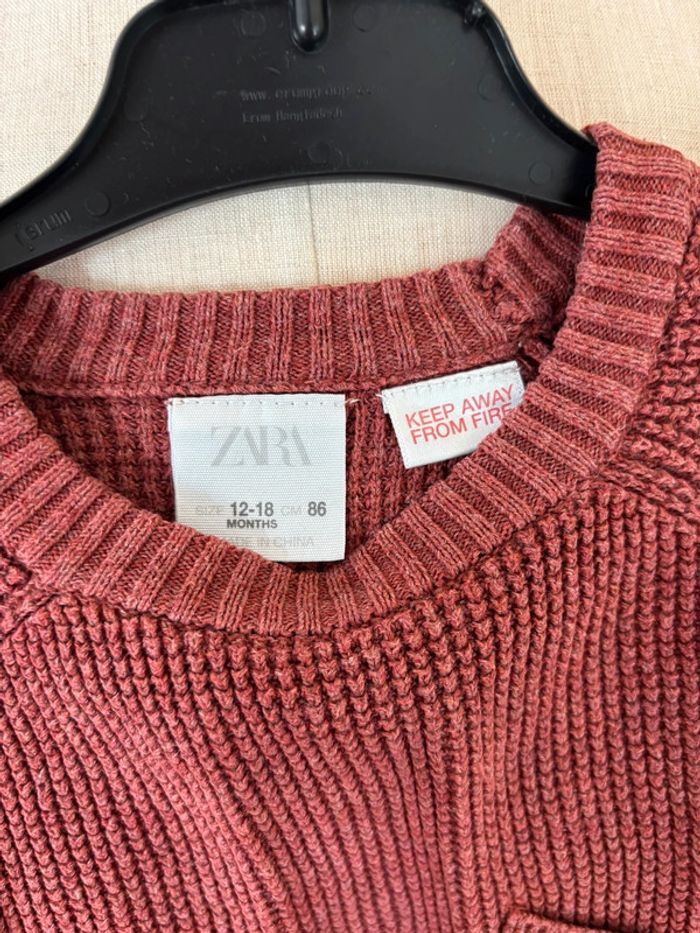 Pull Zara 12/18 mois - photo numéro 3