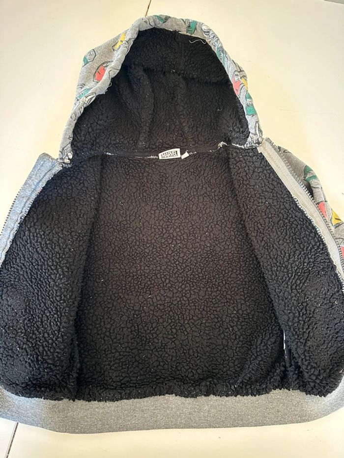 Veste grise à zip Marvel avengers - photo numéro 5