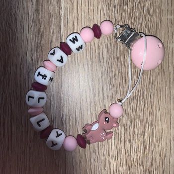 Attache tétine personnalisée