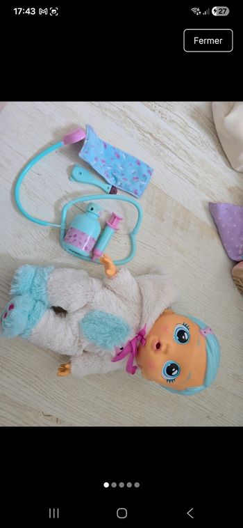 Cry babies malade 