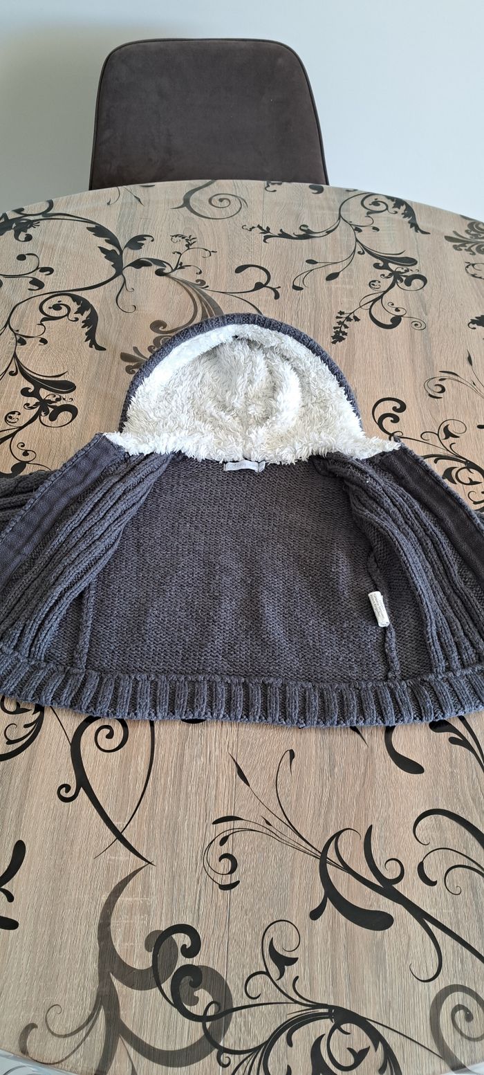 Manteau gilet garçon Taille 6 mois - photo numéro 4