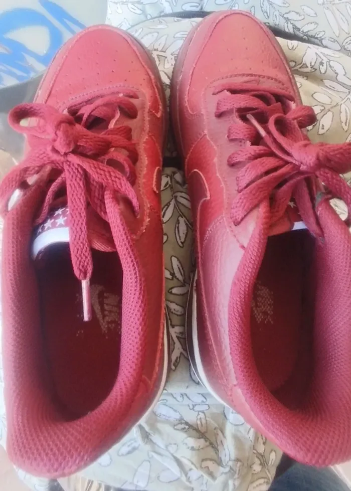 Baskets bordeaux Nike air force one