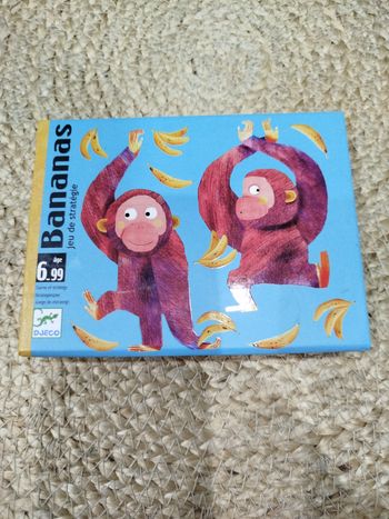 Bananas, jeu de société, enfant, Djeco, TBE