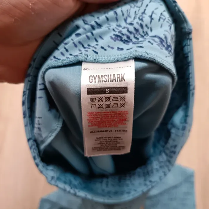 Legging gymshark femme s bleu turquoise - photo numéro 4