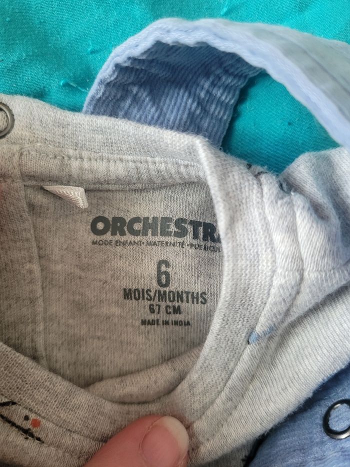 Ensemble salopette polo 6mois - photo numéro 4