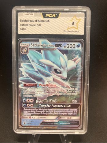 Carte Pokémon Sablaireau SM236 PCA 9