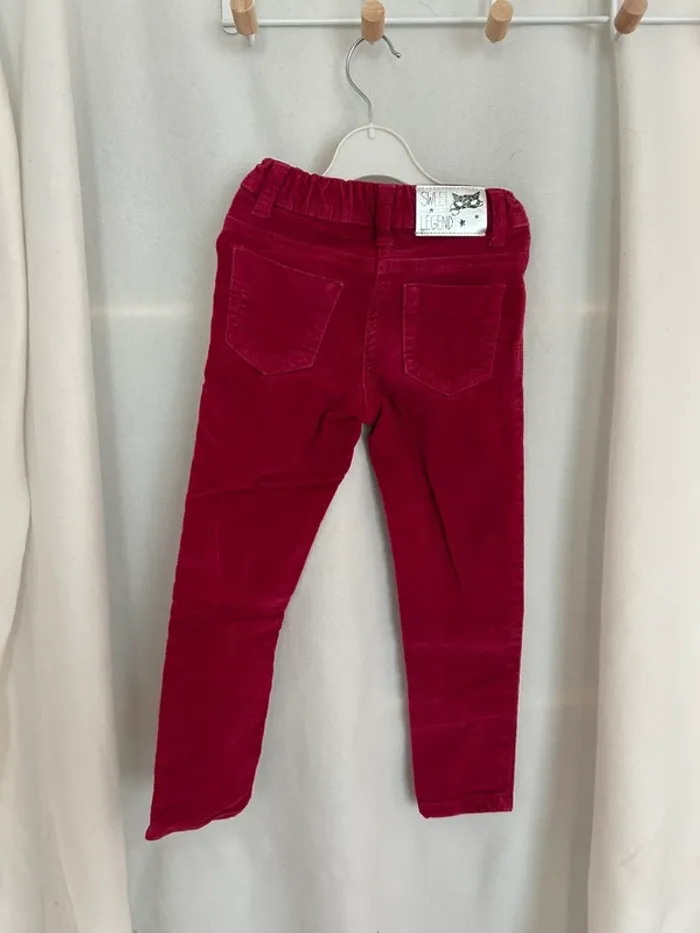 Pantalon bordeaux - photo numéro 3