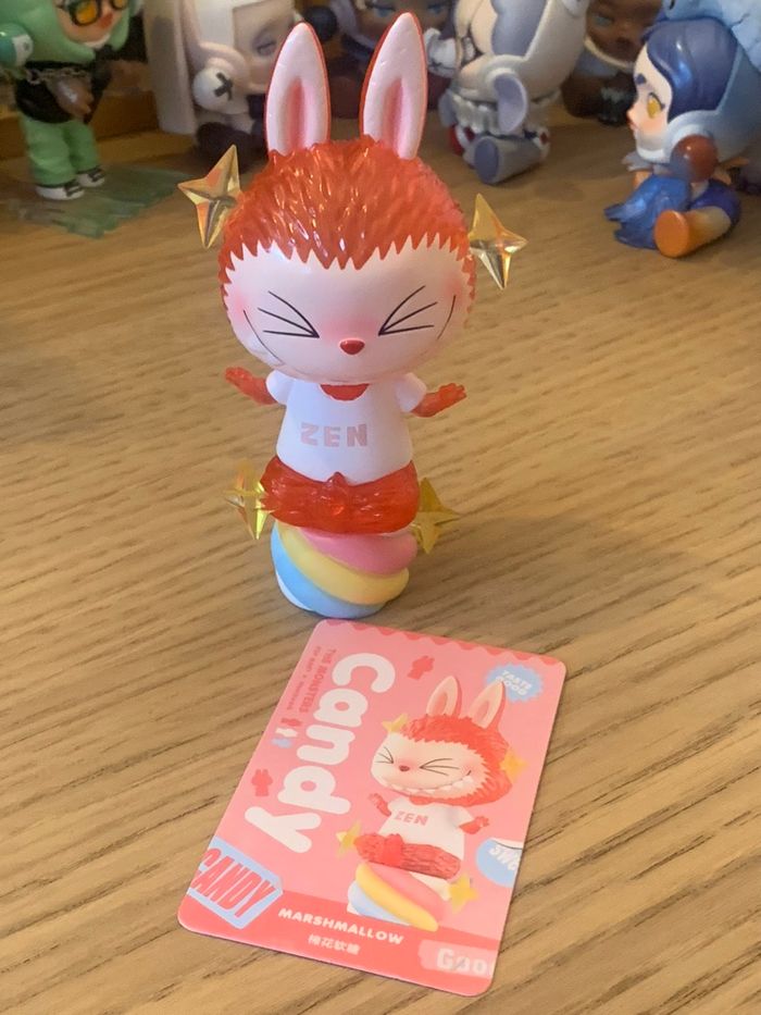 🍬 Pop Mart Labubu – The Monsters Candy Series : Marshmallow (avec carte) - photo numéro 5
