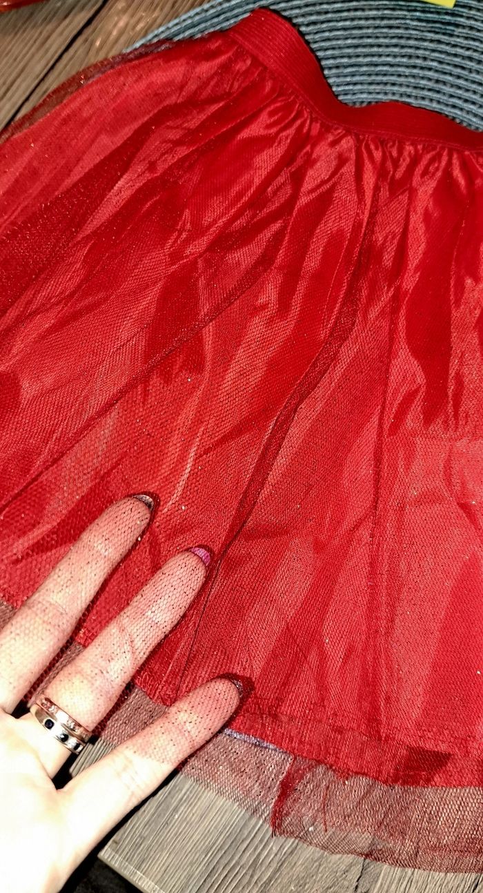 Jupon Tutu rouge fille Neuf - photo numéro 2