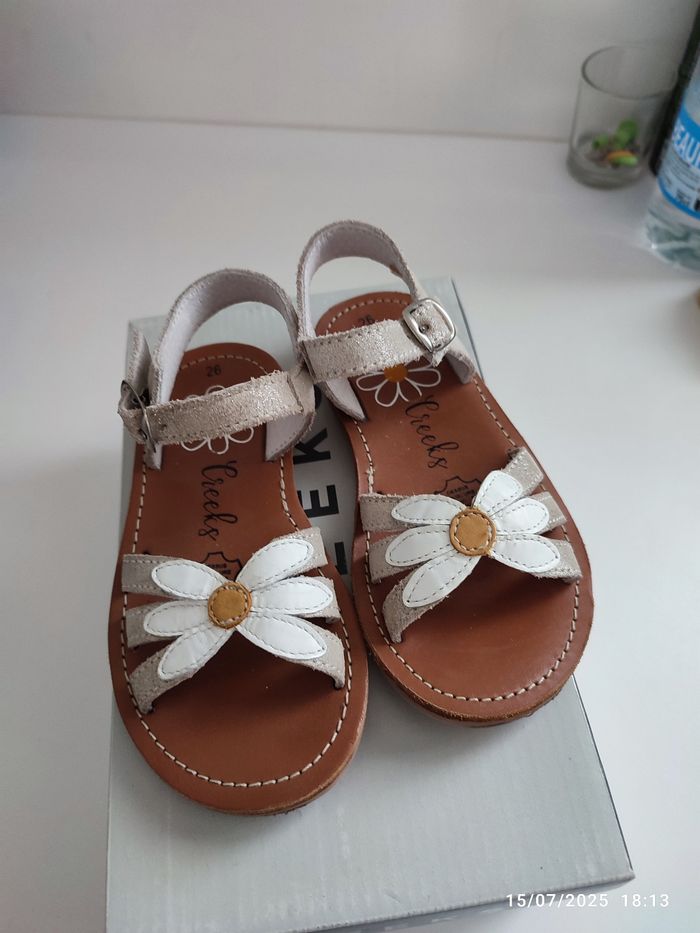 Sandales cuir
