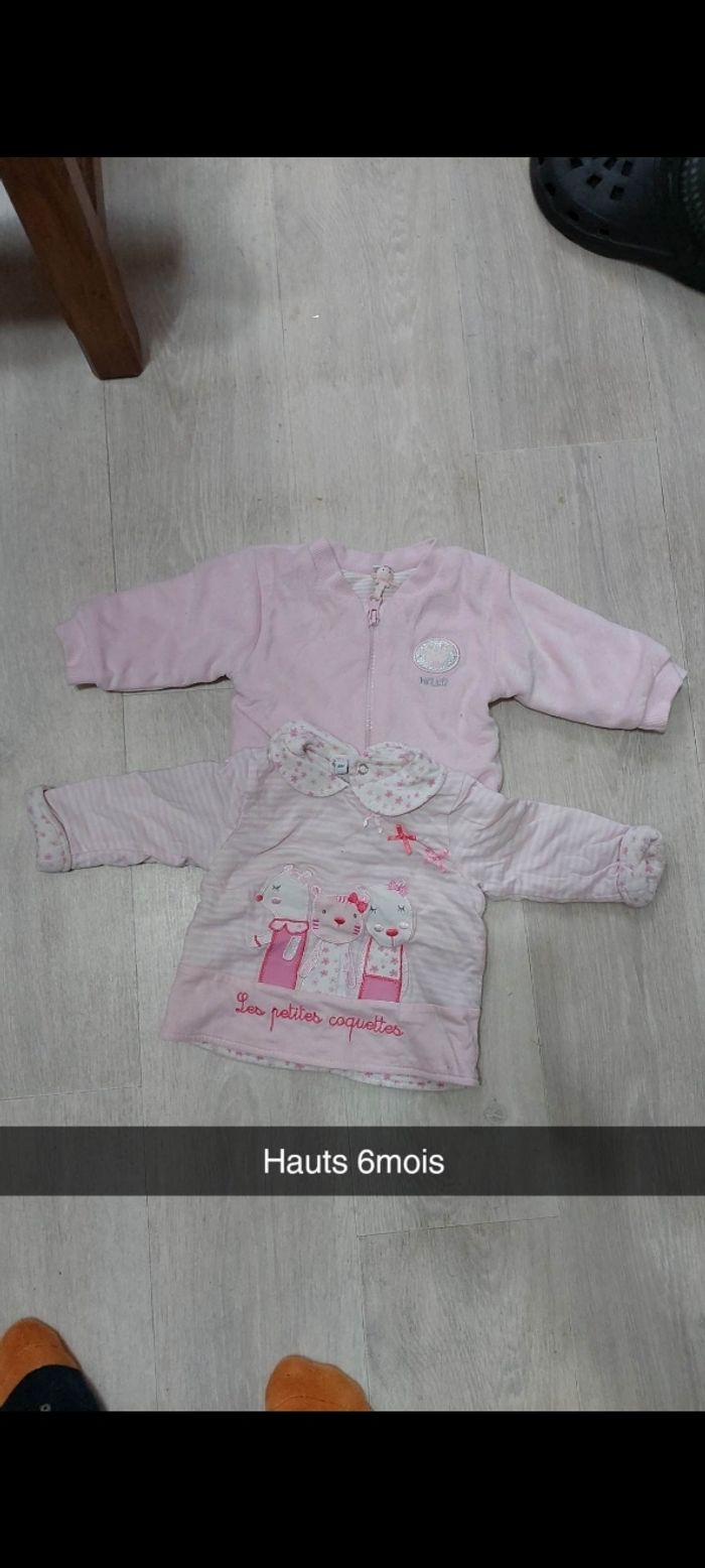 Lot pull/gilet 6mois