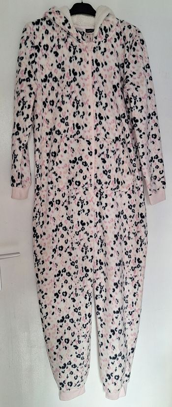 Combinaison imprimée à capuche en pilou