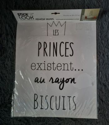 Stikers mural humour 30X37cm