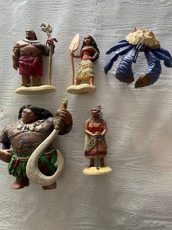Lot 5 personnages Vaiana