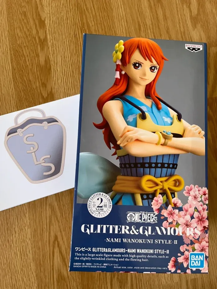 Figurine One Piece Glitter & Glamours Nami Wanokuni Style II Ver. B - photo numéro 3
