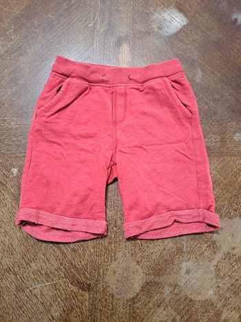 Bermuda rouge, orchestra, taille 8 ans (128 cm)