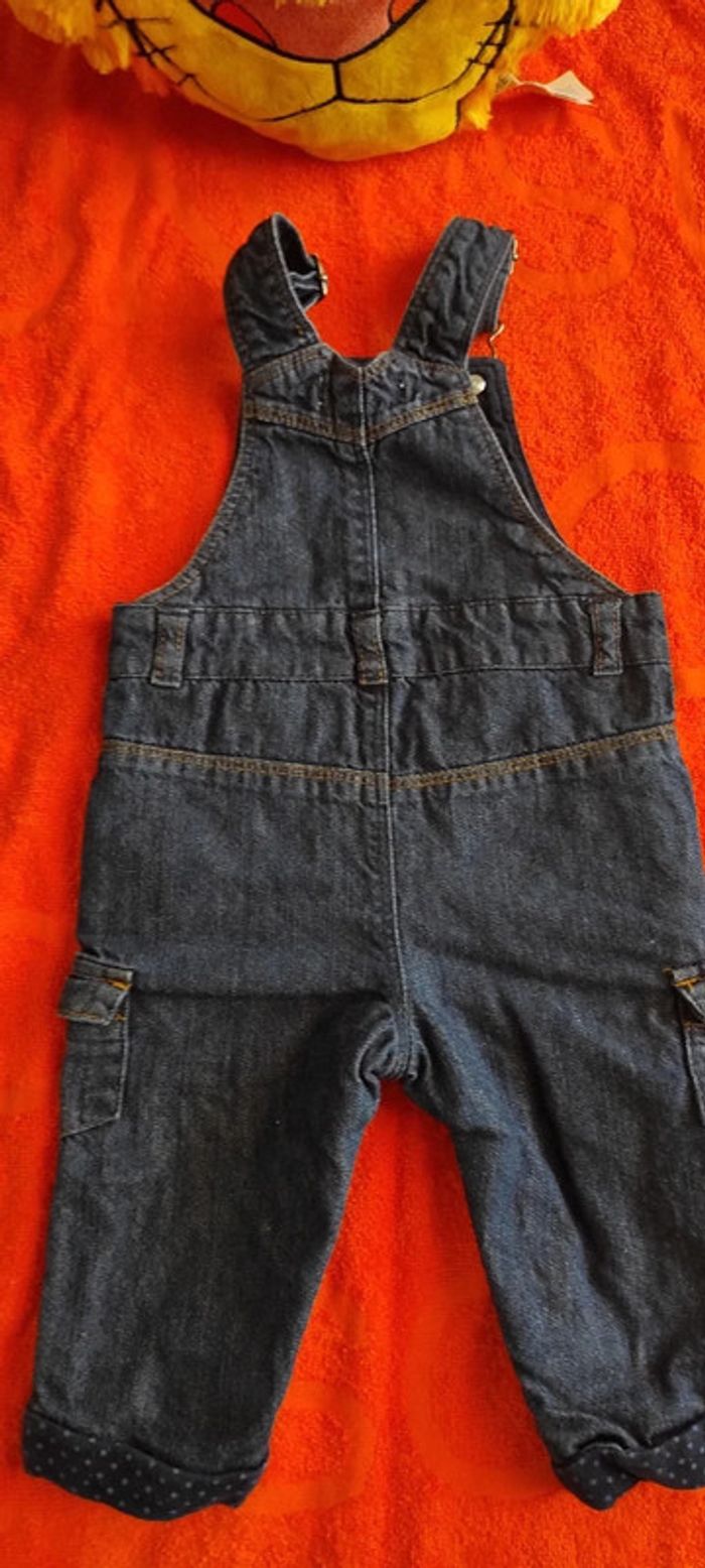 Salopette jean Orchestra 6 mois 67 cm - photo numéro 3