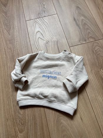Pull manche longue 3 mois Irrésistiblement mignon