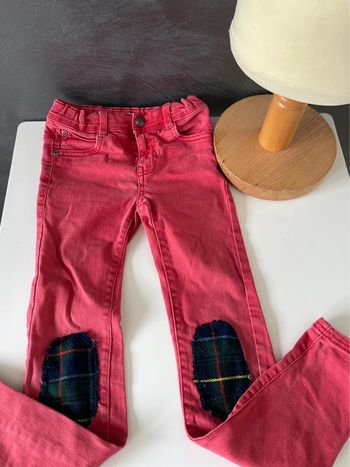 Jean rouge vertbaudet