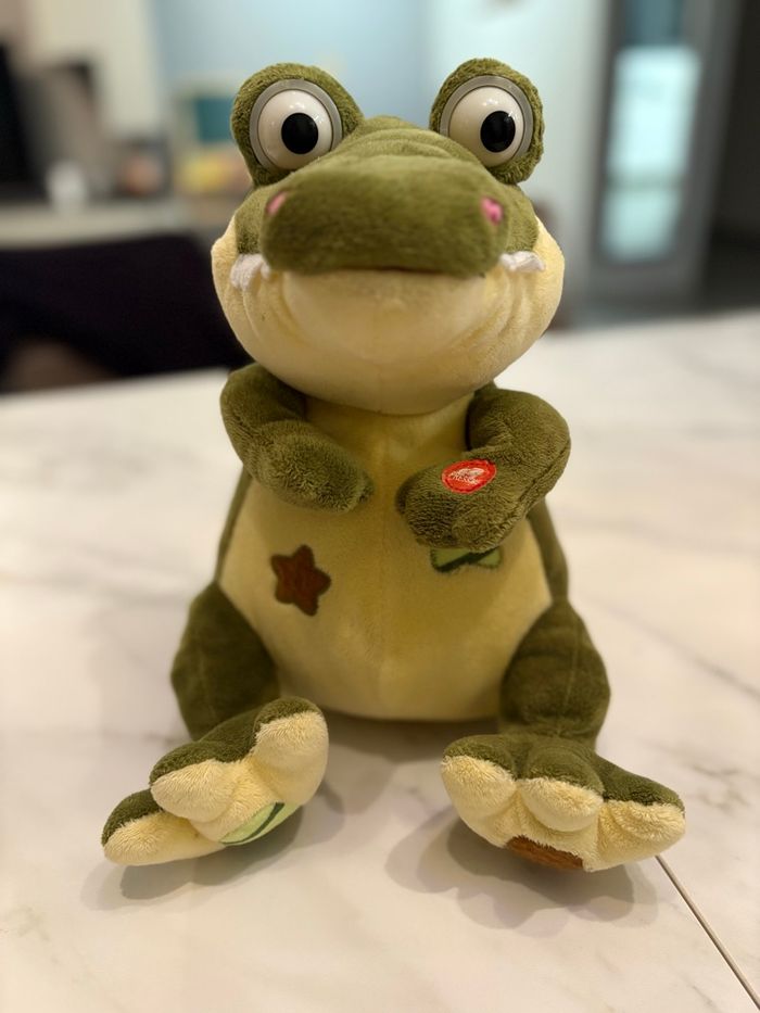 Paulo le croco - peluche interactive