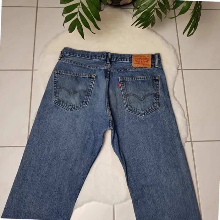 Jean Levi's 505 W34 L29 Bleu - photo numéro 6