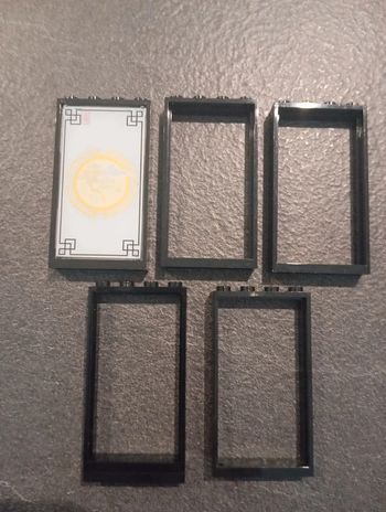 Window 1×4×5 with solid studs
