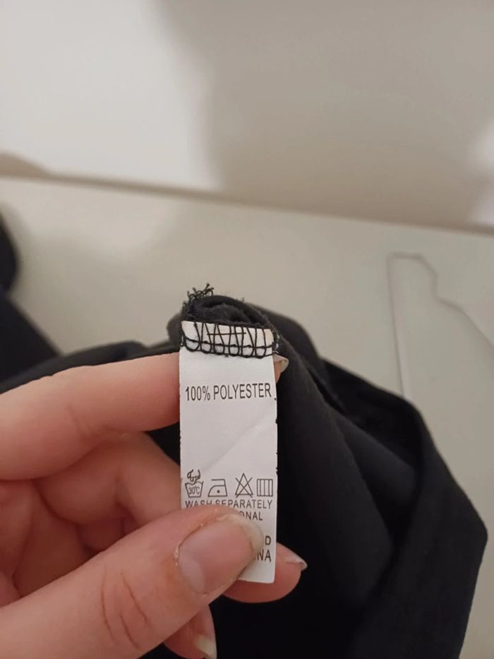 Robe noire chic en suédine SHK Mode taille XS/S 34/36 - photo numéro 9