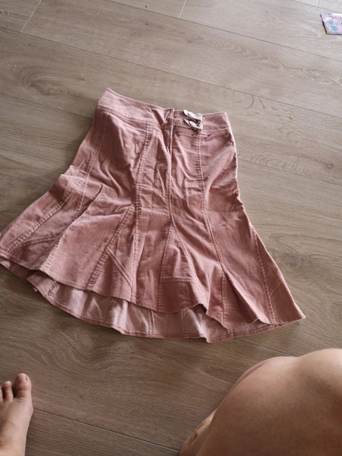 Jupe velours promod 38