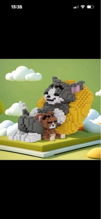 Jeu de construction Nano Blocks - Tom et Jerry (Neuf)