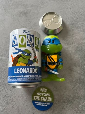 Soda Funko Leonardo Chase RARE