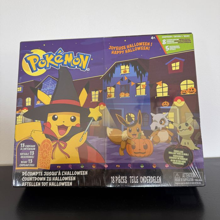 Calendrier d'Halloween Figurines Pokémon