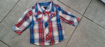 Chemise à carreaux, 3 mois