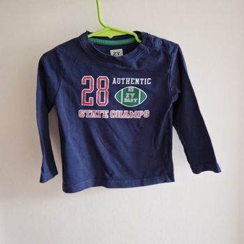 1 an haut bleu marine