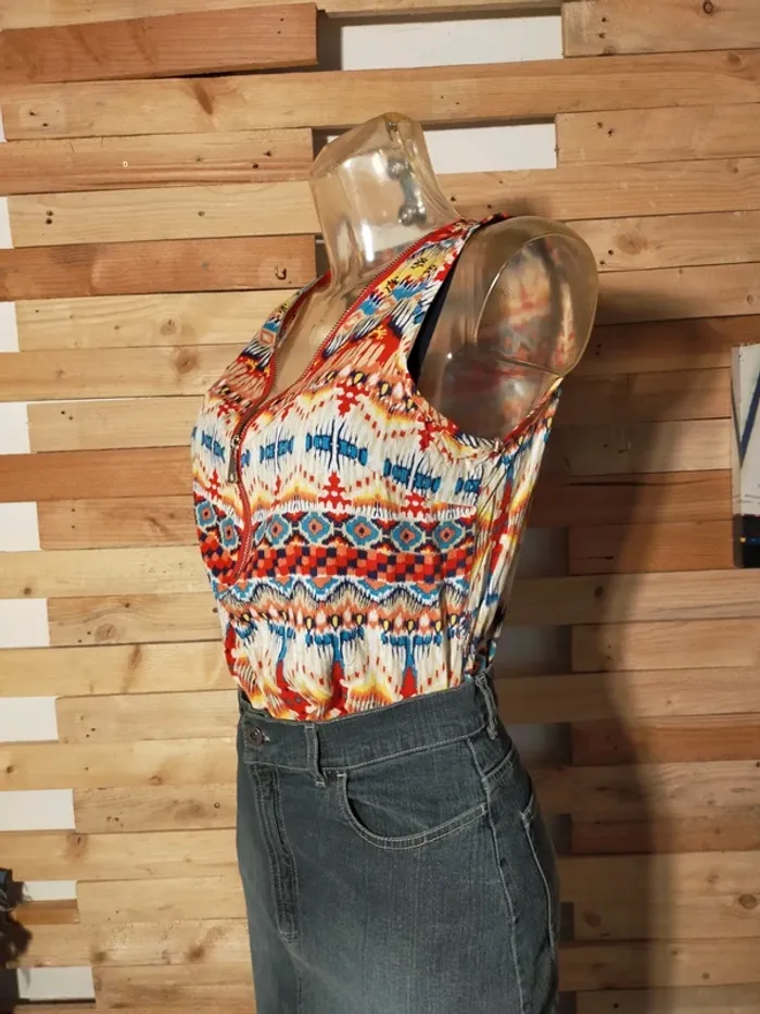 Tunique multicolore Kaylla - photo numéro 2