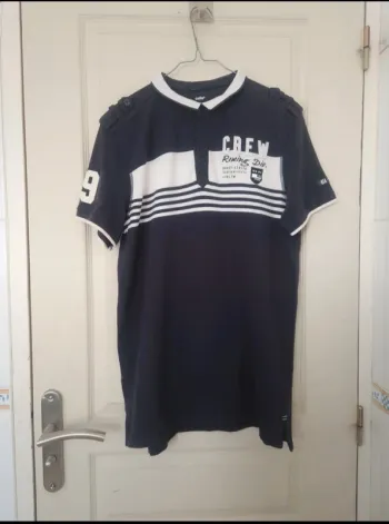 Neuf polo bleu marine homme celio taille XL/40