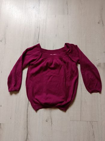 Pull manches 3/4 marque C.F.K taille 12 ans