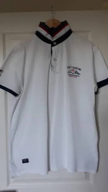 Polo blanc XXL