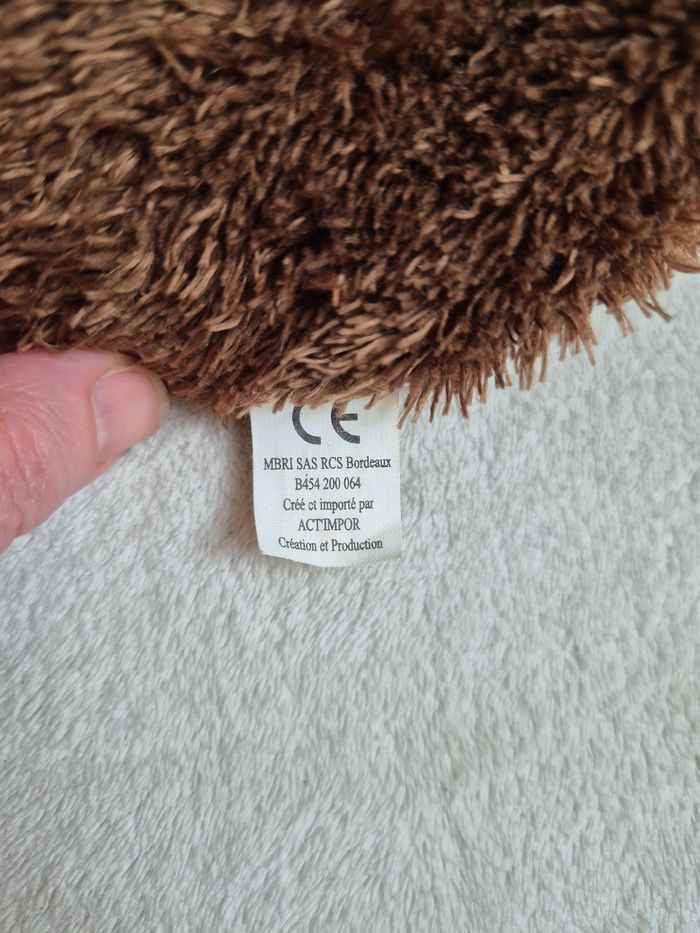 Peluche marionnette bison wisent - photo numéro 4