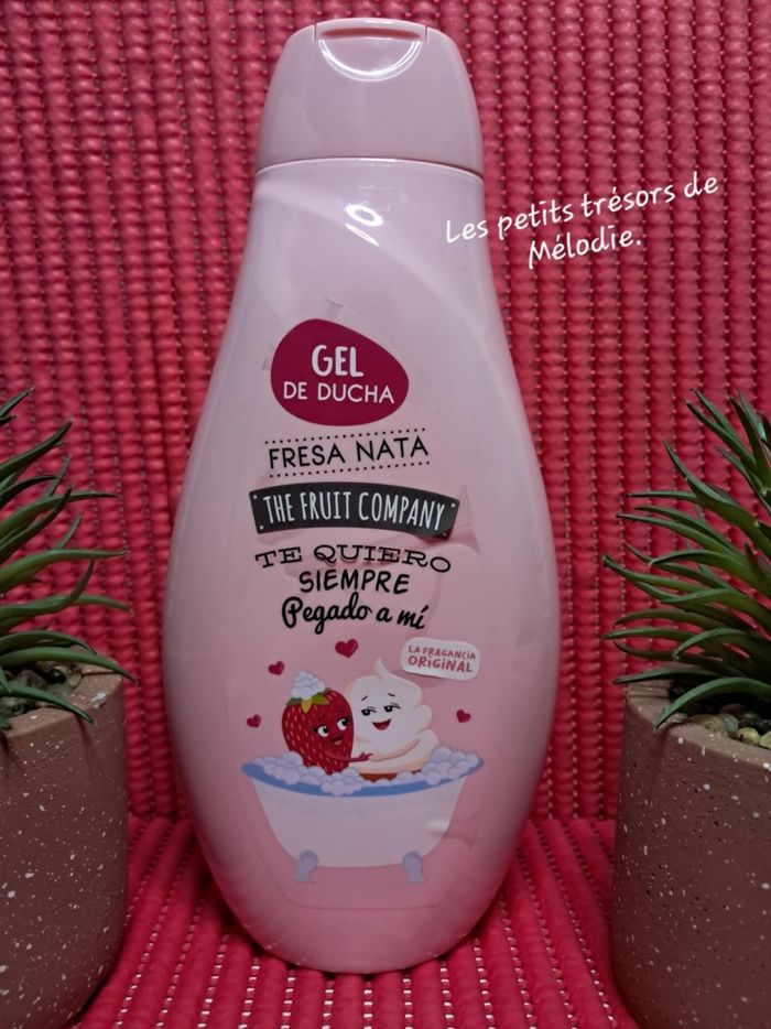 Gel douche  The Fruit Campany Fraise Chantilly