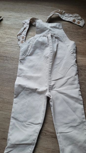 Jolie salopette beige
