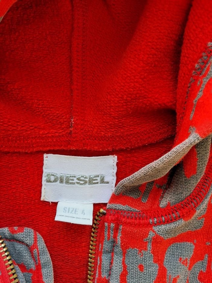 Gilet zippé 4 ans Diesel, Parfait état - photo numéro 3