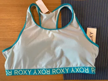 Brassière sport verte