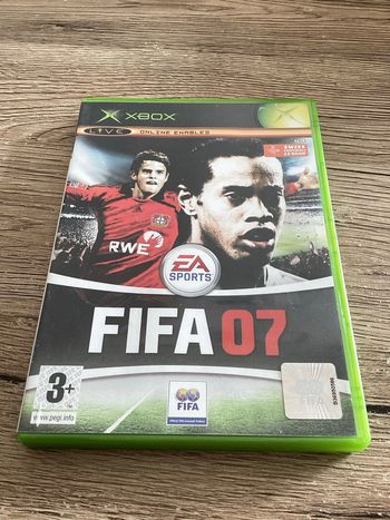 jeu fifa 07 Xbox première génération Microsoft