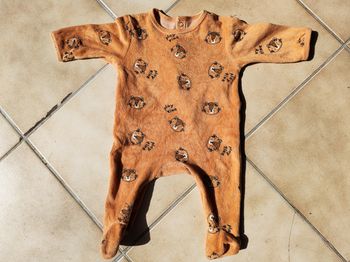 Pyjama dors-bien velours "Play Time" - Tigre (28)