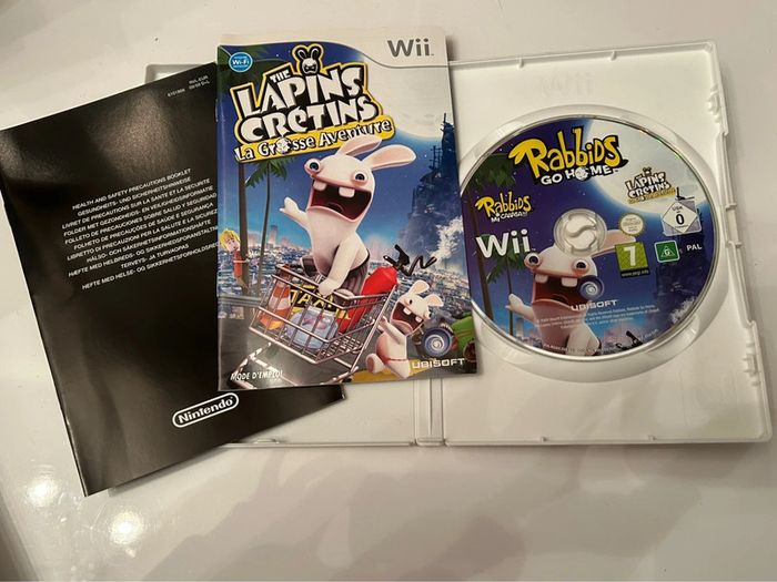 Jeu Nintendo Wii Lapins Crétins La grosse aventure - photo numéro 6